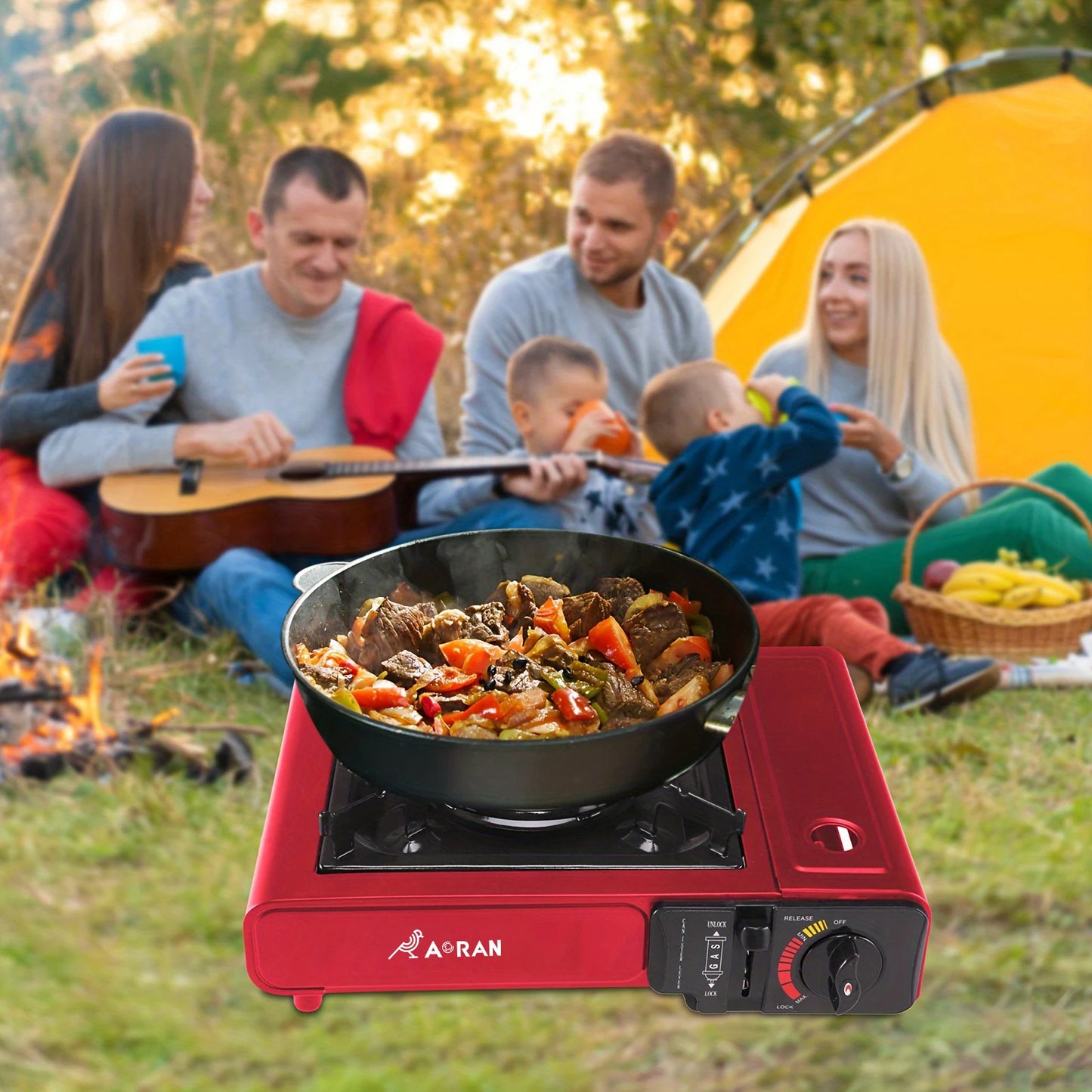 Card Stove Camping- Gas