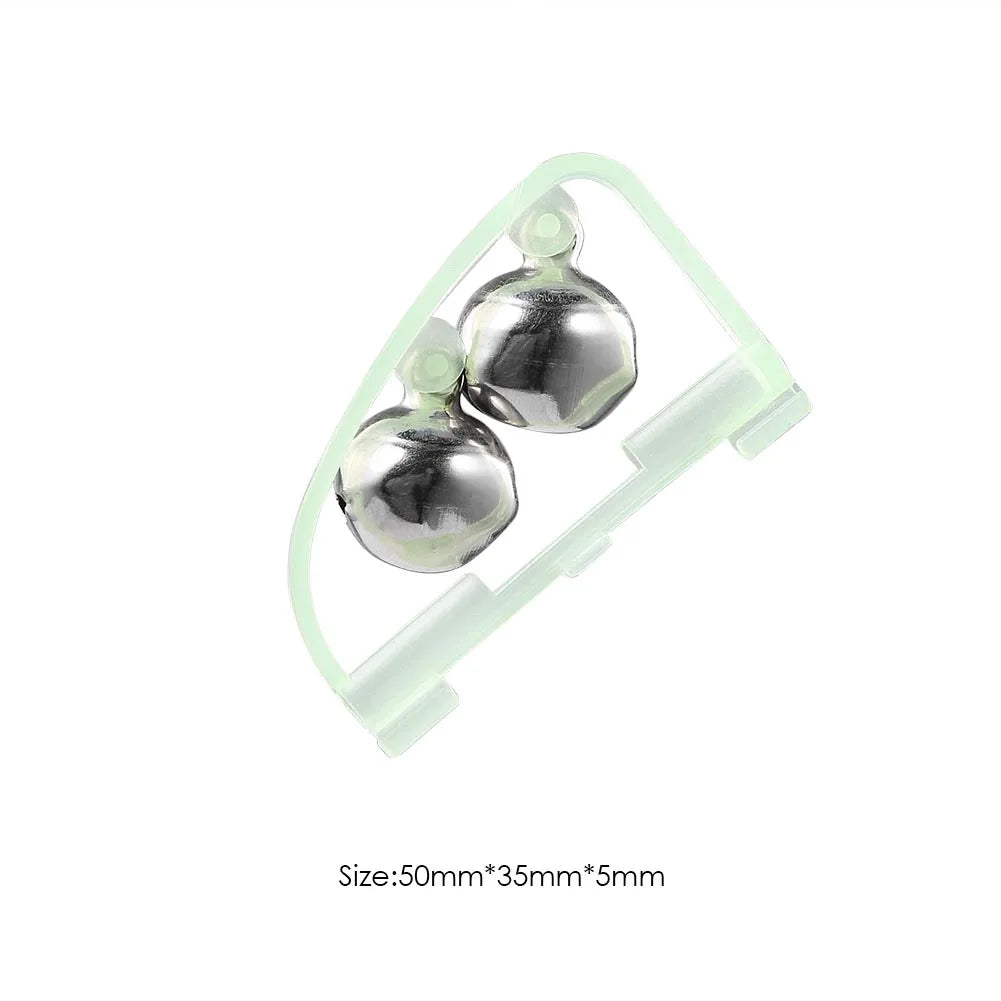 20-1PCS Fish Bite Alarm Twin Spiral Bells