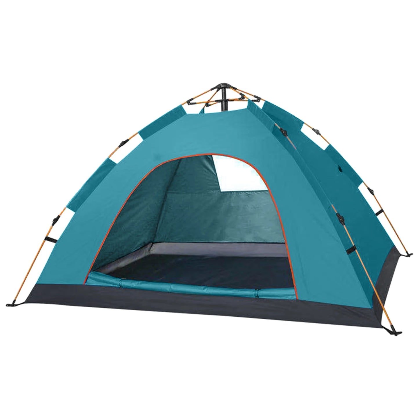 Outdoor Pop Up Tent Water-resistant 1-2 / 3-4 People Family Tent