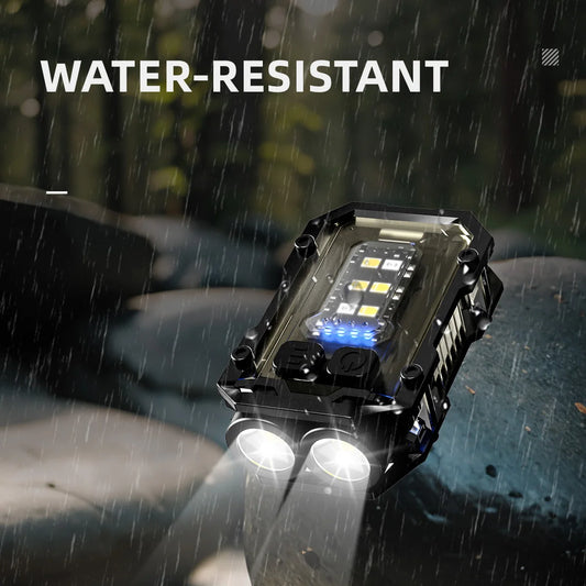 Mini LED Flashlight Rechargeable Outdoor Camping Hiking