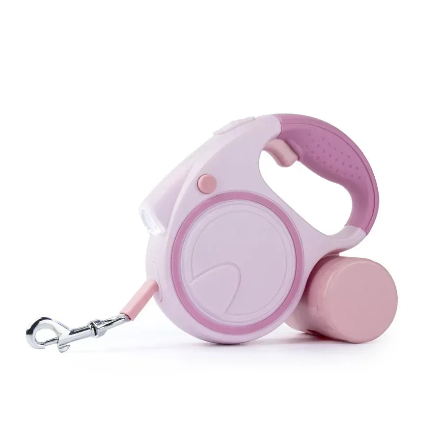 Multifunctional16 FT  Leash, Dog Poop  Reflective Retractable