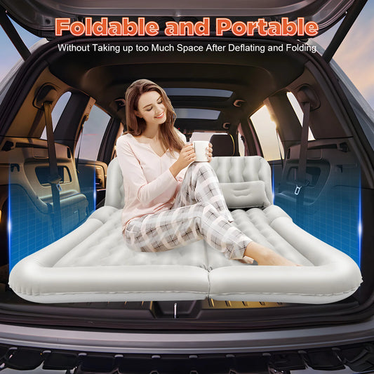 Car  Air Mattress Self-Inflating with Air Pump and Cushion