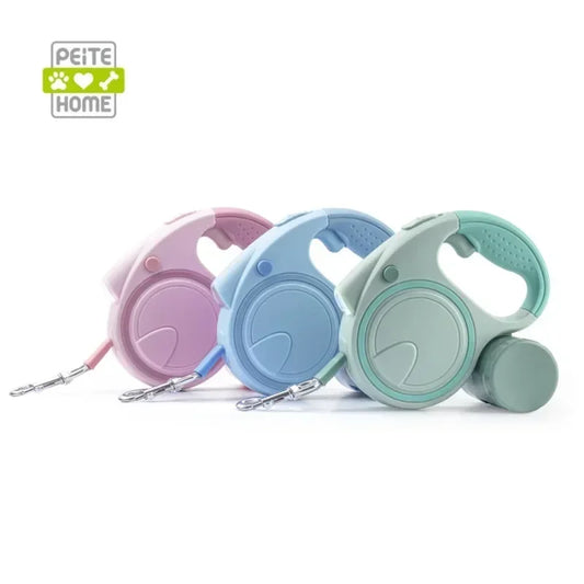 Multifunctional16 FT  Leash, Dog Poop  Reflective Retractable
