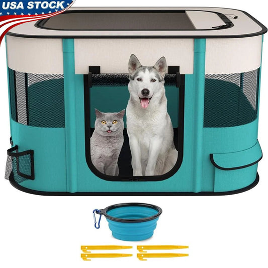 Foldable Portable Dog Playpen