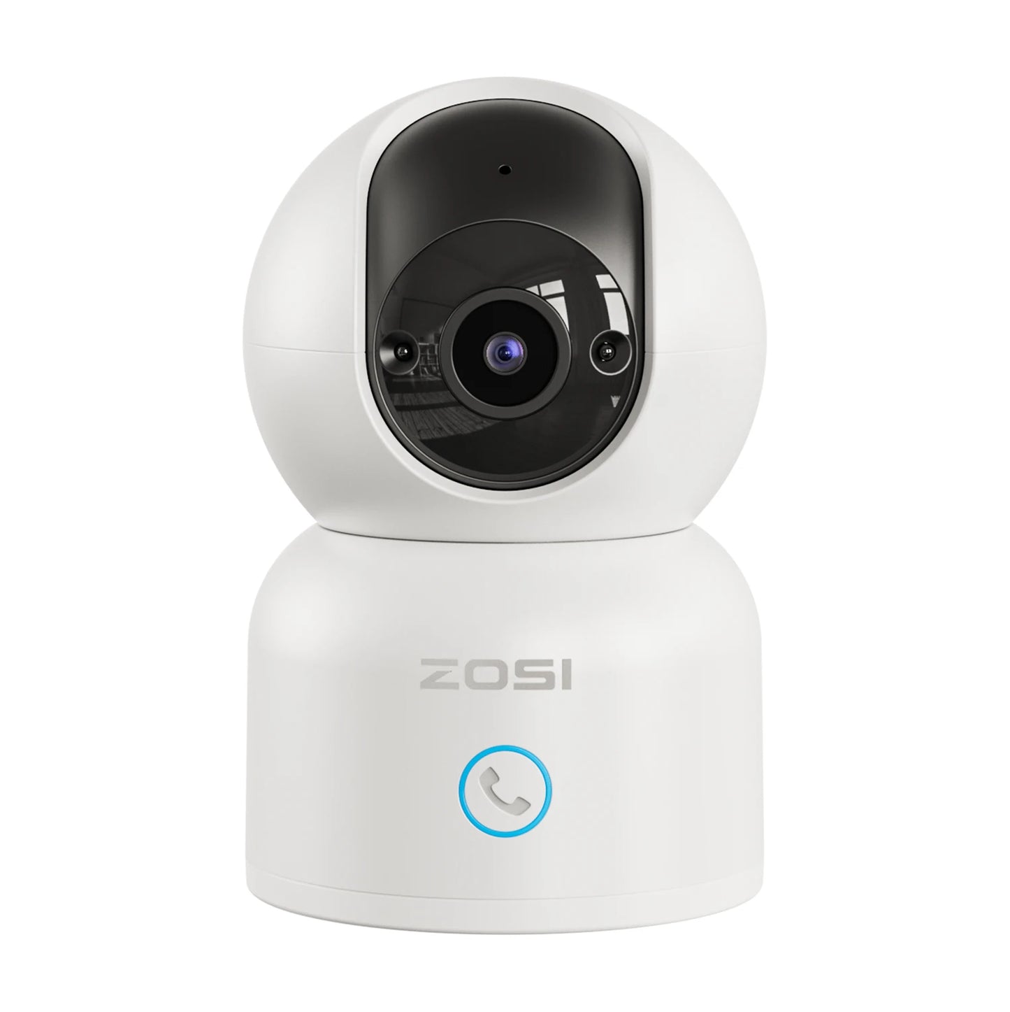 Indoor Pan/Tilt Smart Security Camera with Phone APP
